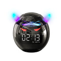 Pink Little Devil Mini BT Speaker Clock with Subwoofer