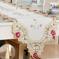 Modern Simple Polyester Embroidered Long Table Runner